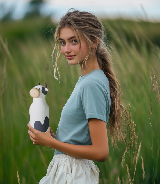 Asobu Bestie Bottle // Cow