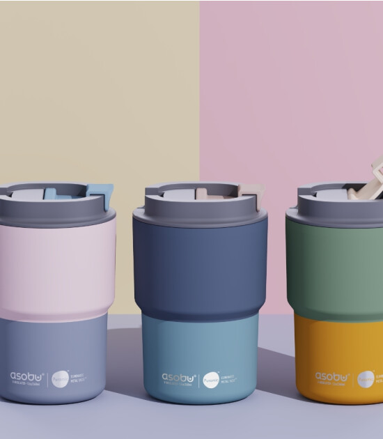 Asobu Coffee Express Tumbler // Pastel Peach