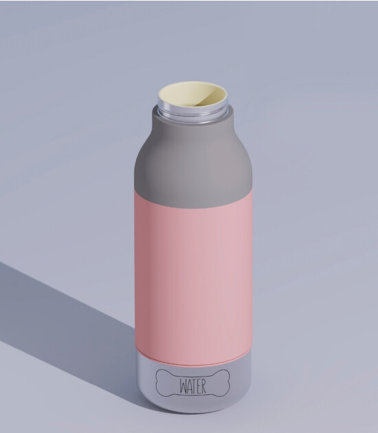 Asobu Barky Bottle // Pastel Pink