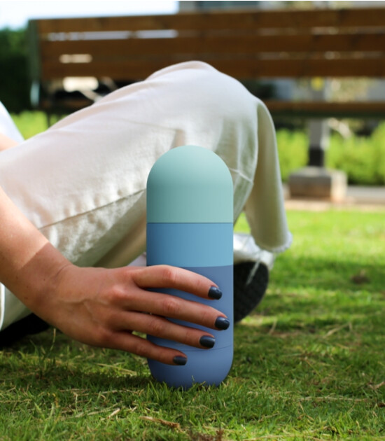 Asobu Orb Bottle // Pastel Blue