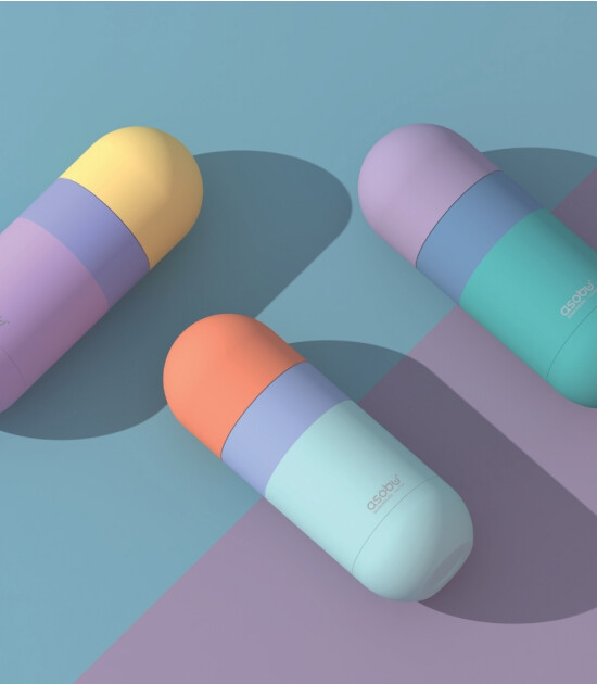 Asobu Orb Bottle // Pastel Peach