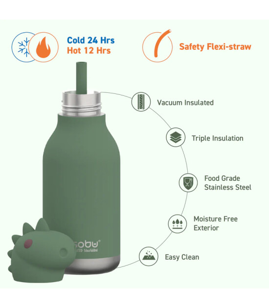 Asobu Bestie Bottle // Dinosaur