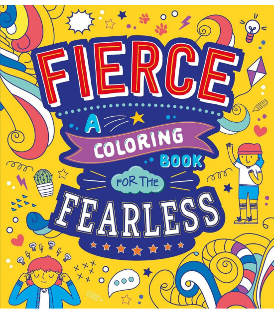 Autumn Publishing Fierce: A Colouring Book for the Fearless