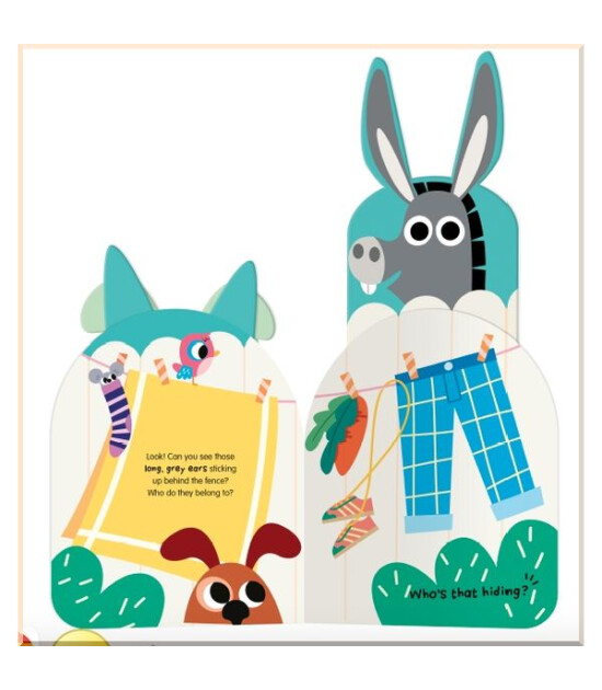 Auzou Publishing Noisy Hide and Seek: Whose Ears are Those?