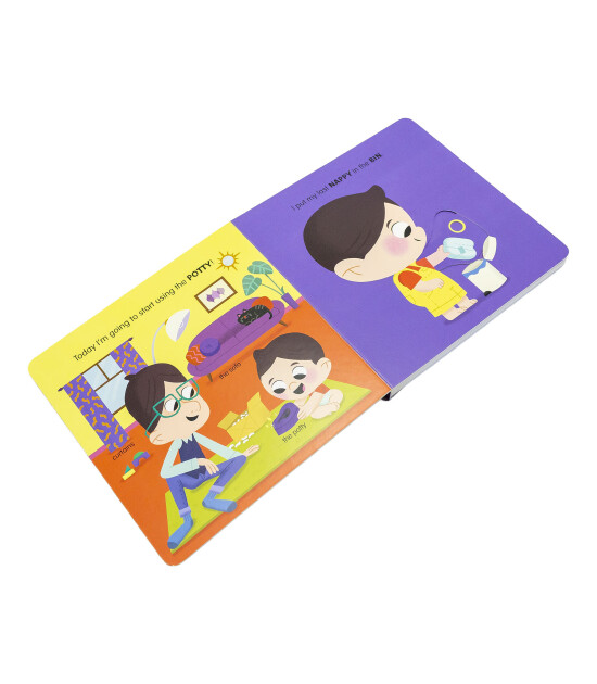 Auzou Publishing My First Animated Board Book: Using the Potty (Early Learning)