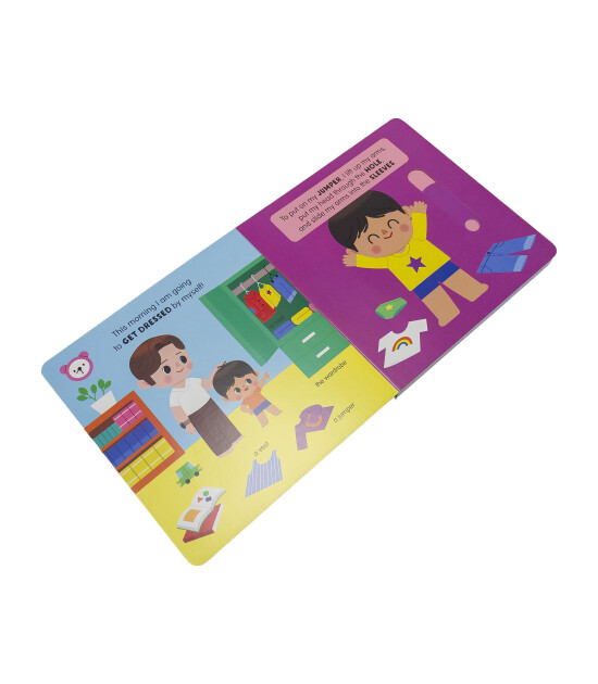 Auzou Publishing My First Animated Board Book: Getting Dressed (Early Learning)