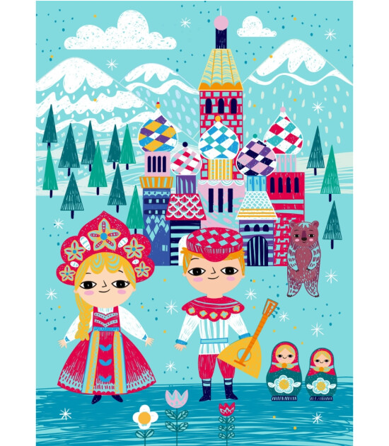 Avenir Kazıma Kartları - Mini // Travel the World