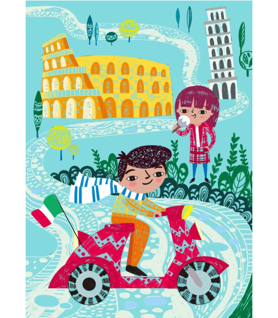 Avenir Kazıma Kartları - Mini // Travel the World