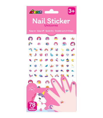 Avenir Tırnak Çıkartmaları - Simli // Unicorns