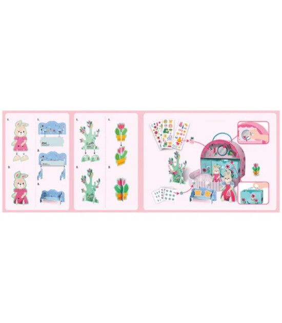 Avenir K&uuml;&ccedil;&uuml;k Eller Oyun Kutusu - Miss Bunny's Home