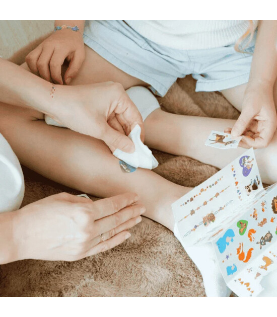 Avenir Y&uuml;z &Ccedil;ıkartmaları ve D&ouml;vme Seti - Animal