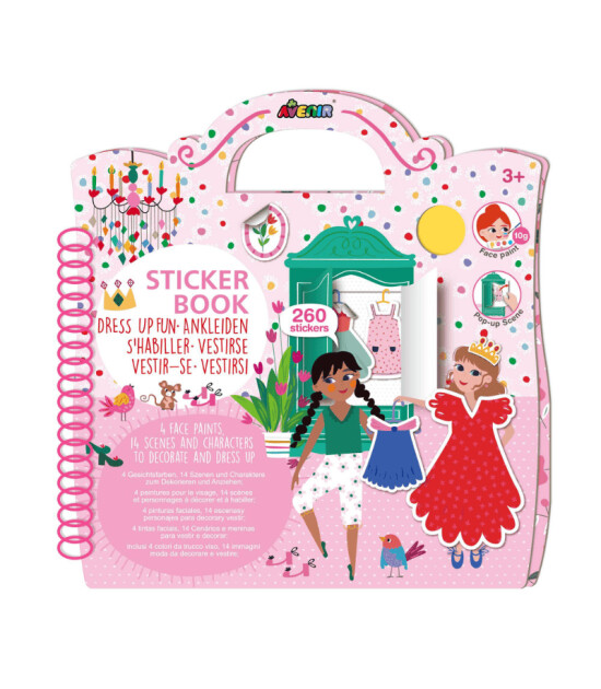 Avenir &Ccedil;ıkartma Kitabı - Dress Up Fun