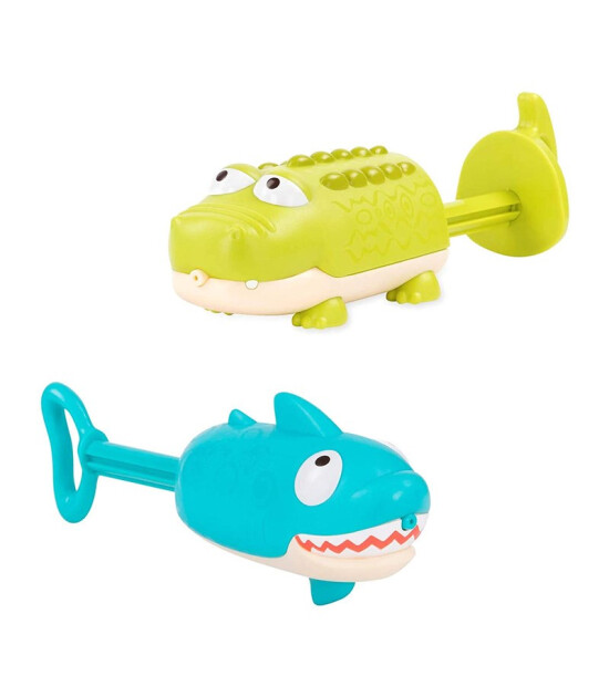 B.Toys Eğlenceli Su Tabancası // Timsah ve Köpek Balığı
