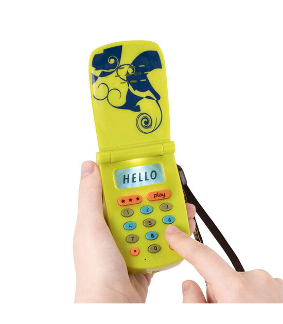 B.Toys Müzikli Telefon Ses Kayıtlı // Yeşil