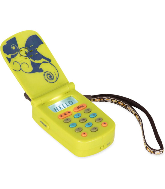 B.Toys Müzikli Telefon Ses Kayıtlı // Yeşil