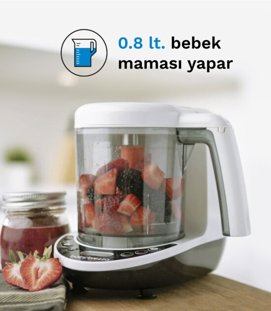 Baby Brezza Food Maker Deluxe Buharlı Pişirici & Blender