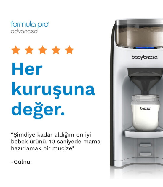 Baby Brezza Formula Pro Advanced Otomatik Bebek Maması Yapma Makinesi