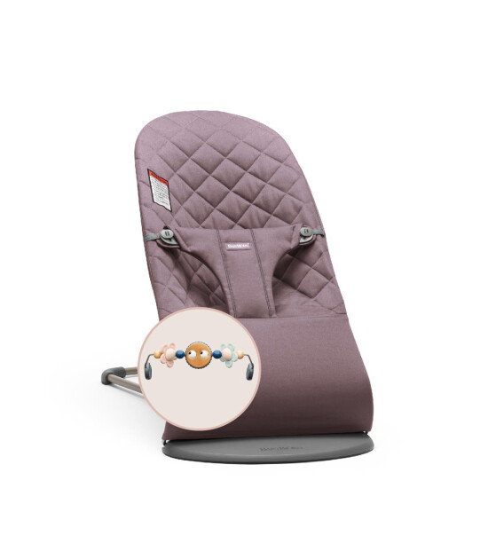Babybjörn Bliss Cotton Oyuncaklı Ana Kucağı // Dark Purple