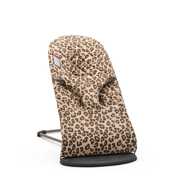 Babybjörn Bliss Cotton Oyuncaklı Ana Kucağı // Beige Leopard