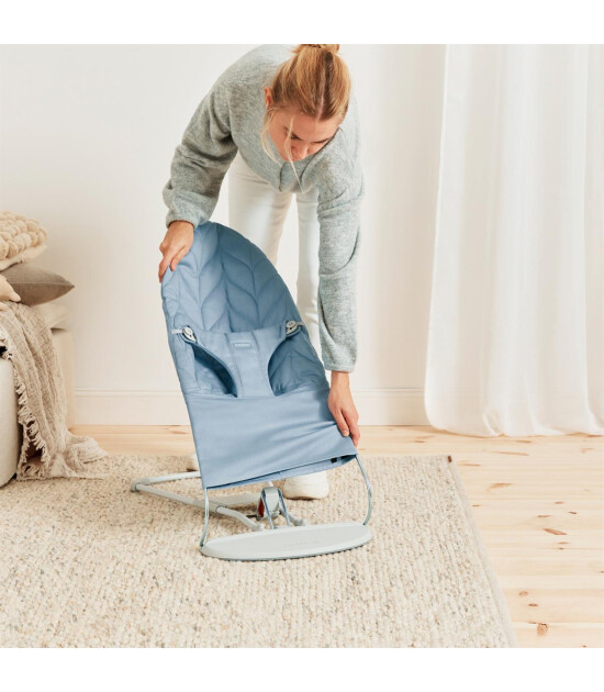 Babybjörn Bliss Petal Cotton Oyuncaklı Ana Kucağı // Blue