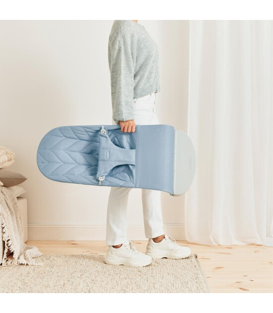 Babybjörn Bliss Petal Cotton Oyuncaklı Ana Kucağı // Blue