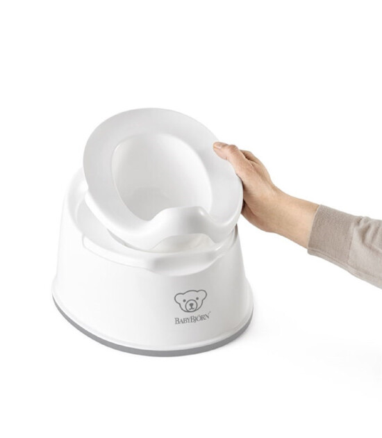 Babybjörn Tuvalet Eğitici Oturak Smart Potty // Black White