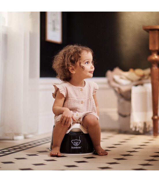 Babybjörn Tuvalet Eğitici Oturak Smart Potty // Black White