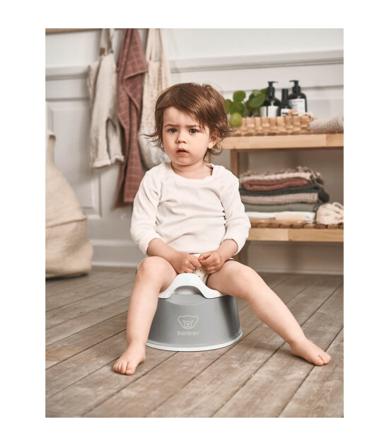 Babybjörn Tuvalet Eğitici Oturak Smart Potty // Powder Grey