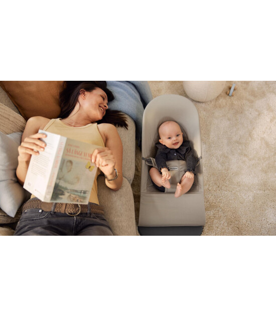 Babybjörn Balance Soft Woven Jersey Üçlü Kumaş / Sand Grey