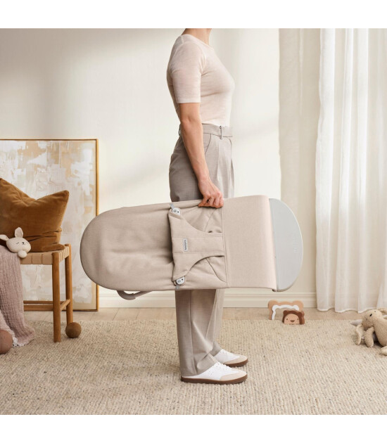 Babybjörn Bliss Ana Kucağı Woven Melange Oyuncaklı / Light Beige