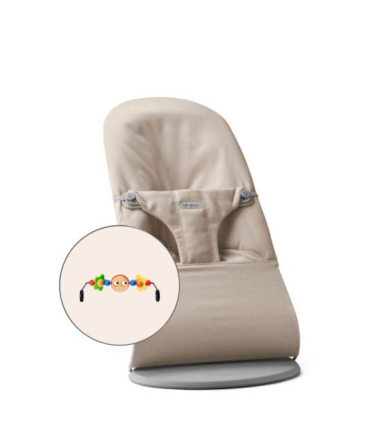 Babybjörn Bliss Ana Kucağı Woven Melange Oyuncaklı / Light Beige