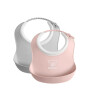 Babybjörn Mini Yumuşak Mama Önlüğü Seti  // Powder Grey - Pink