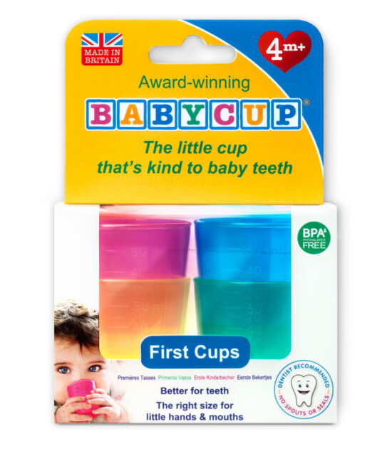 Babycup İlk Bardak Seti (4 Adet)