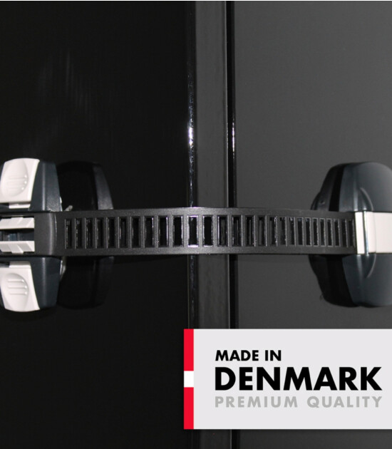 BabyDan &Ccedil;ok Ama&ccedil;lı Bebek ve &Ccedil;ocuk G&uuml;venlik Kilidi // Siyah