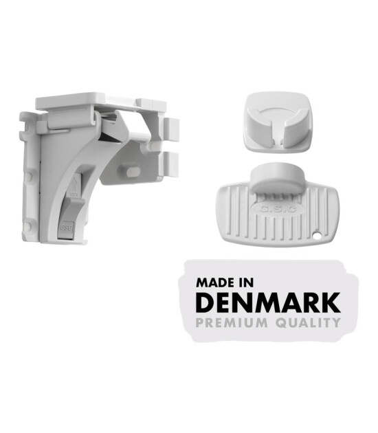 BabyDan Bebek ve &Ccedil;ocuklar İ&ccedil;in Mıknatıslı Dolap Kilidi // Beyaz