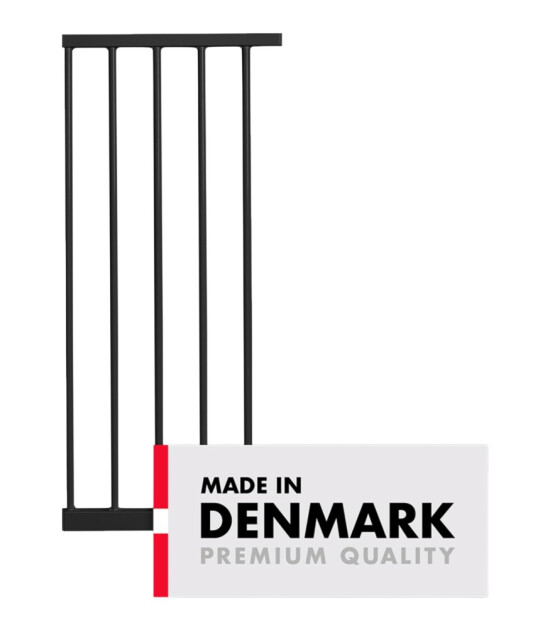 BabyDan Asta G&uuml;venlik Kapısı Uzatma Paneli (32 cm) // Siyah