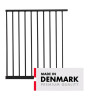 BabyDan Asta G&uuml;venlik Kapısı Uzatma Paneli (64,5 cm) // Siyah