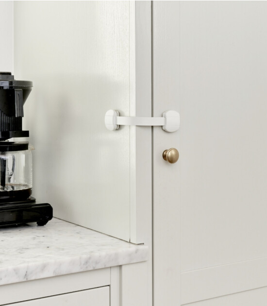 BabyDan &Ccedil;ok Ama&ccedil;lı Bebek ve &Ccedil;ocuk G&uuml;venlik Kilidi // Beyaz