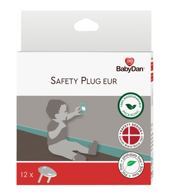 BabyDan Bebek ve &Ccedil;ocuklar İ&ccedil;in Priz Koruyucu Kapak // Beyaz