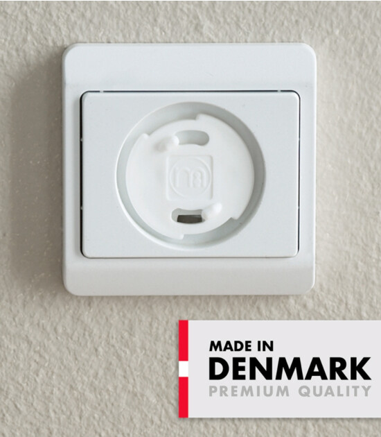 BabyDan Bebek ve &Ccedil;ocuklar İ&ccedil;in Priz Koruyucu Kapak // Beyaz