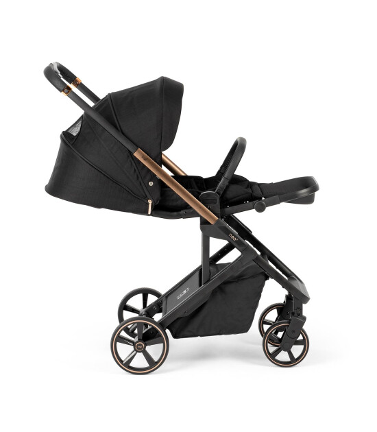 Bagi Neo 2 Bebek Arabası + Portbebe Set // Black Gold