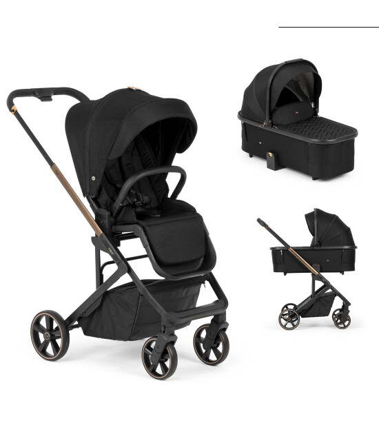 Bagi Neo 2 Bebek Arabası + Portbebe Set // Black Gold