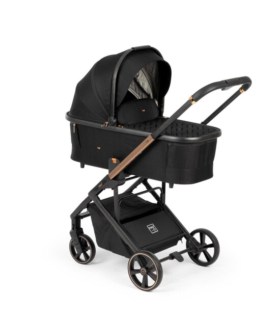 Bagi Neo 2 Bebek Arabası + Portbebe Set // Black Gold