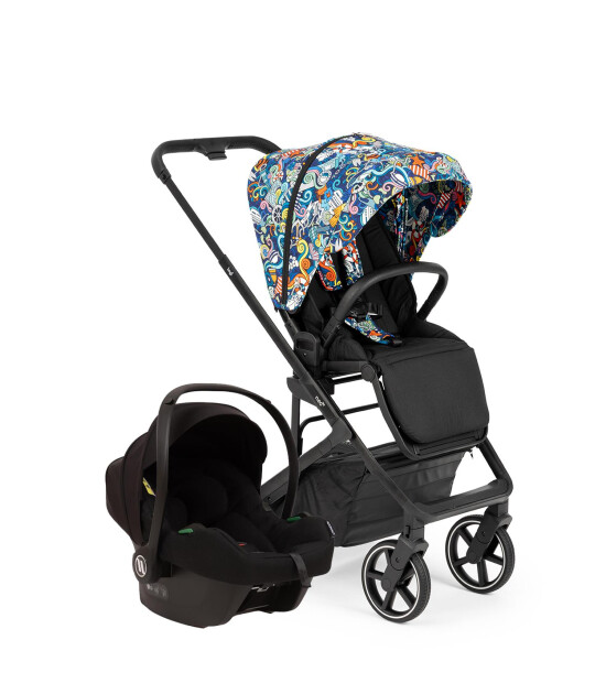 Bagi Neo Big Black Cosmo Travel Bebek Arabası // Multicolor