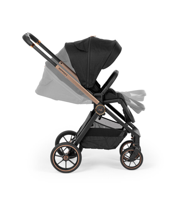 Bagi Easyfold 5 Grey Cosmo Travel Bebek Arabası //  Black Gold