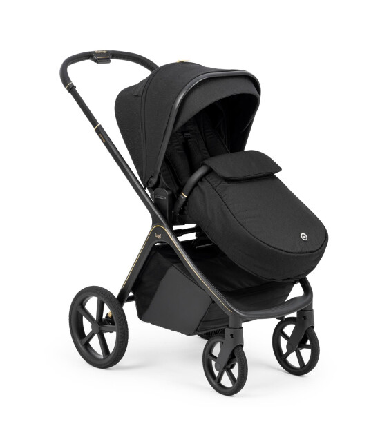 Bagi Heritage Portbebeli Set Bebek Arabası Black