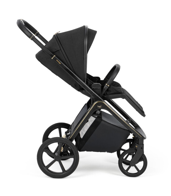Bagi Heritage Portbebeli Set Bebek Arabası Black
