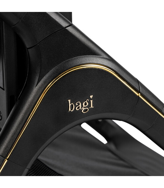 Bagi Heritage Portbebeli Travel Sistem Bebek Arabası Black