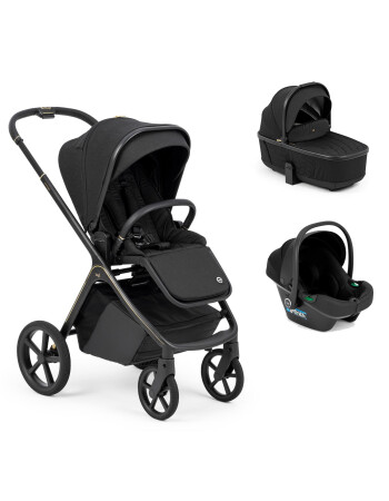 Bagi Heritage Portbebeli Travel Sistem Bebek Arabası Black