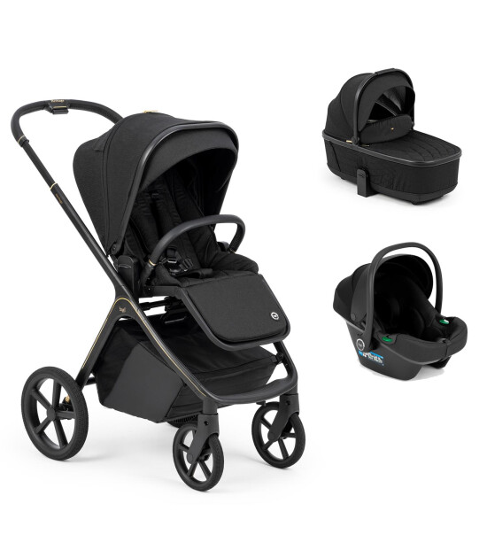 Bagi Heritage Portbebeli Travel Sistem Bebek Arabası Black